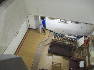 校長先生と遊ぶ