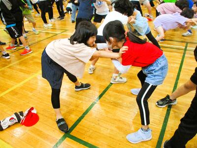 木曽,木曽福島,福島小学校,相撲,全校体育