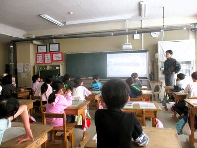 木曽　自然　福島小学校　運動会